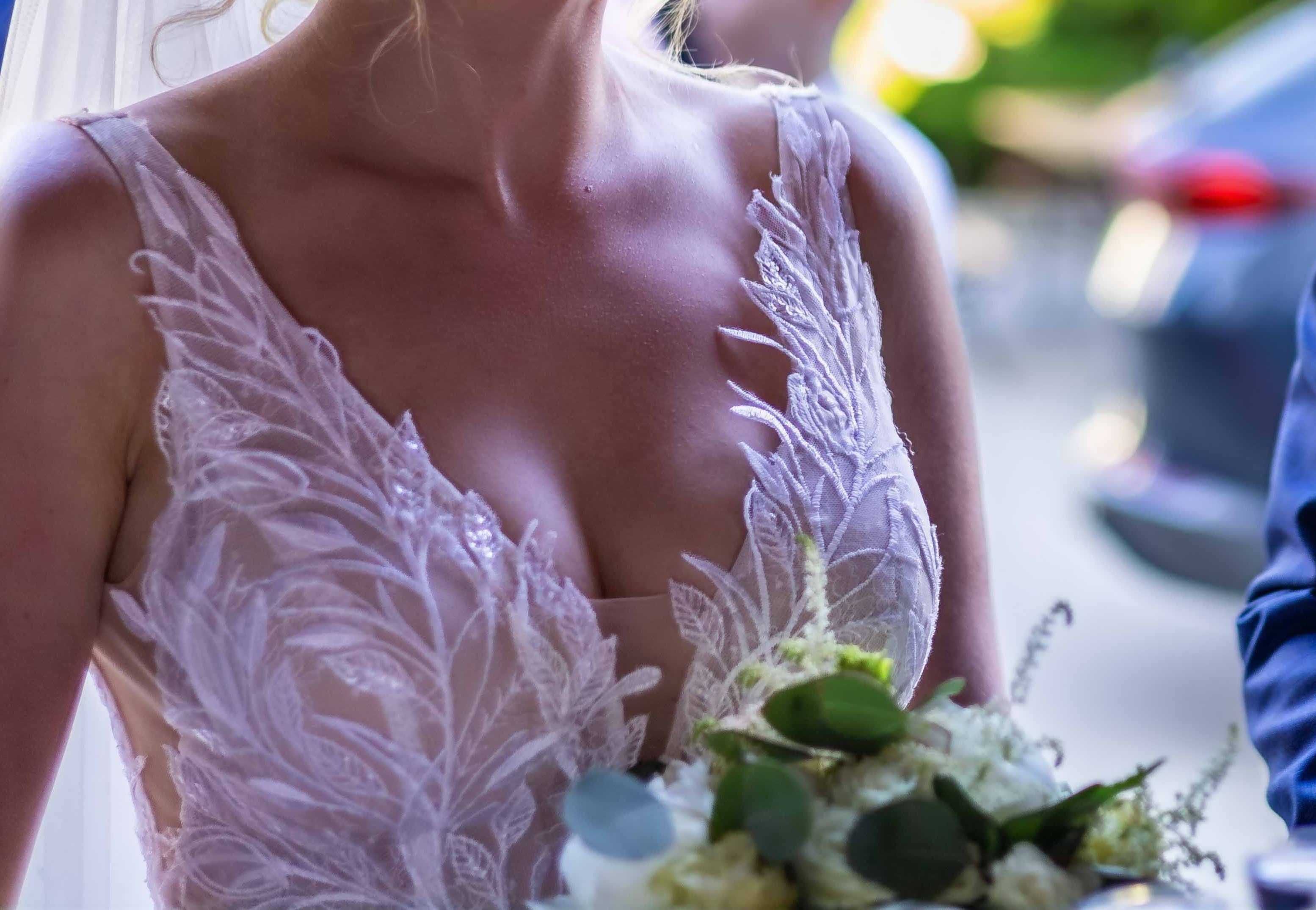 Весільна сукня з листям - спідниця з фатину - готова до носіння