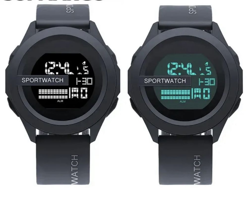 Zegarek cyfrowy wodoodporny sportwatch sportowy prezent