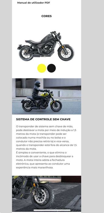 ZONTES 125C como nova