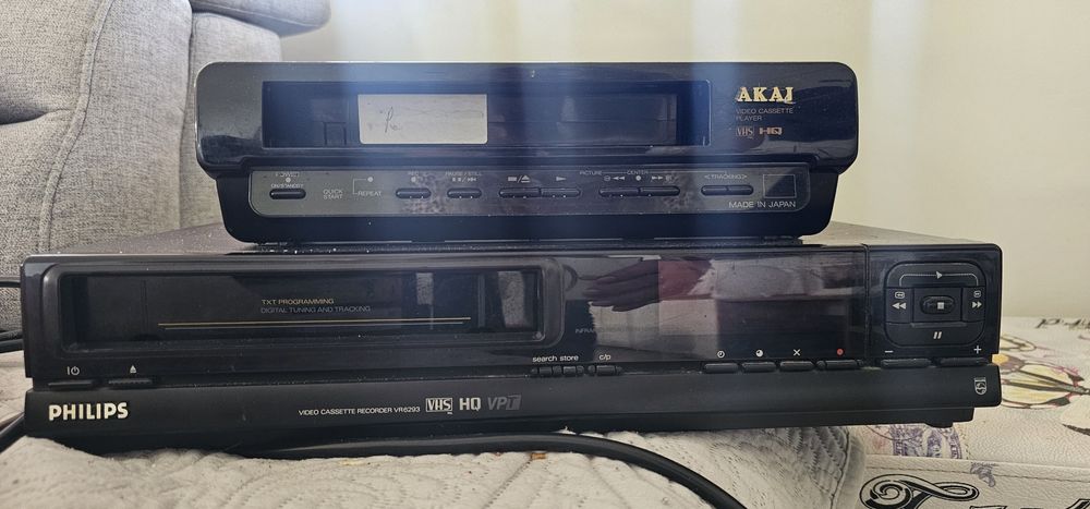 2 szt - odtwarzacz video vhs