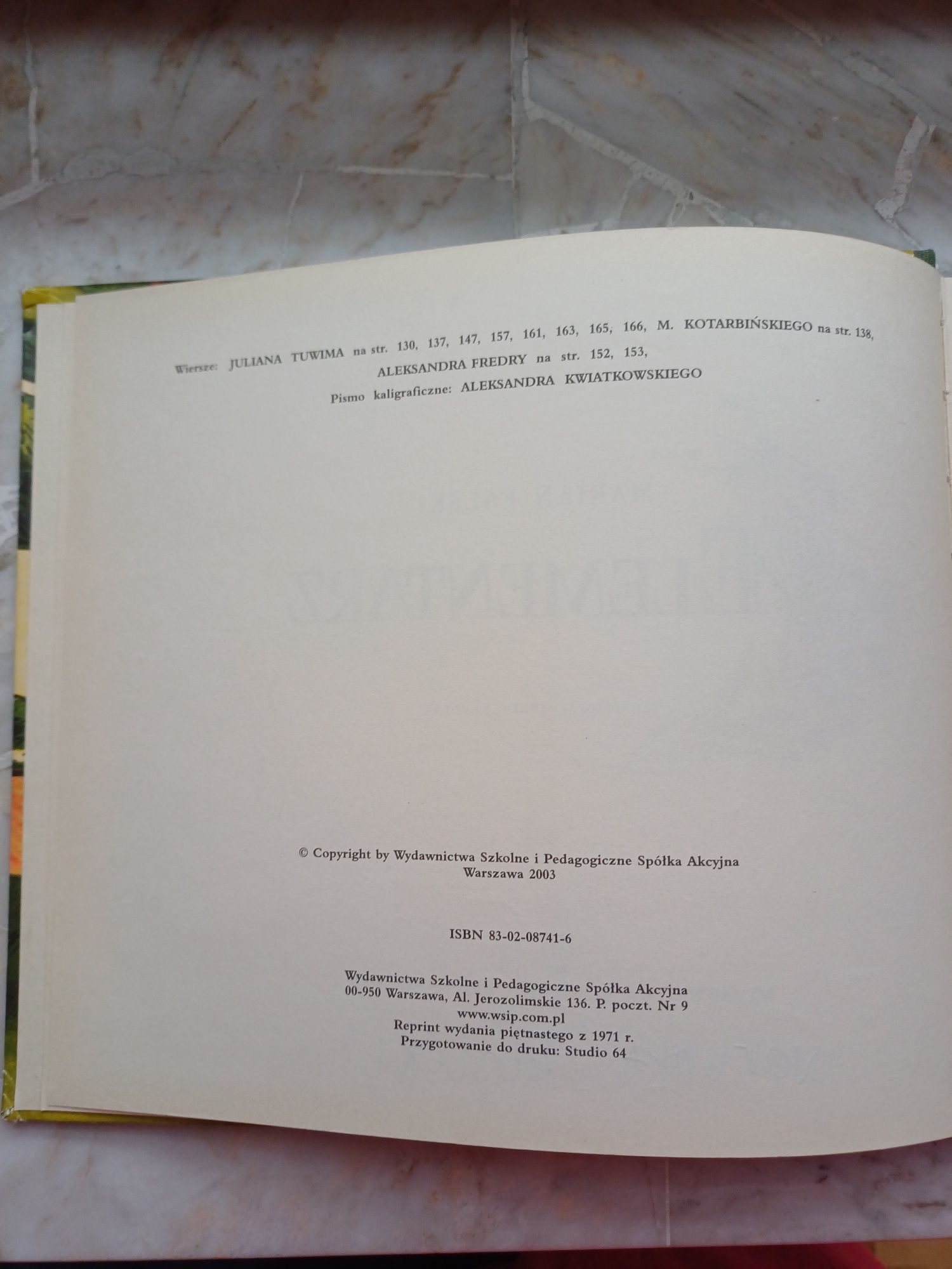 Elementarz - M.Falski 2003