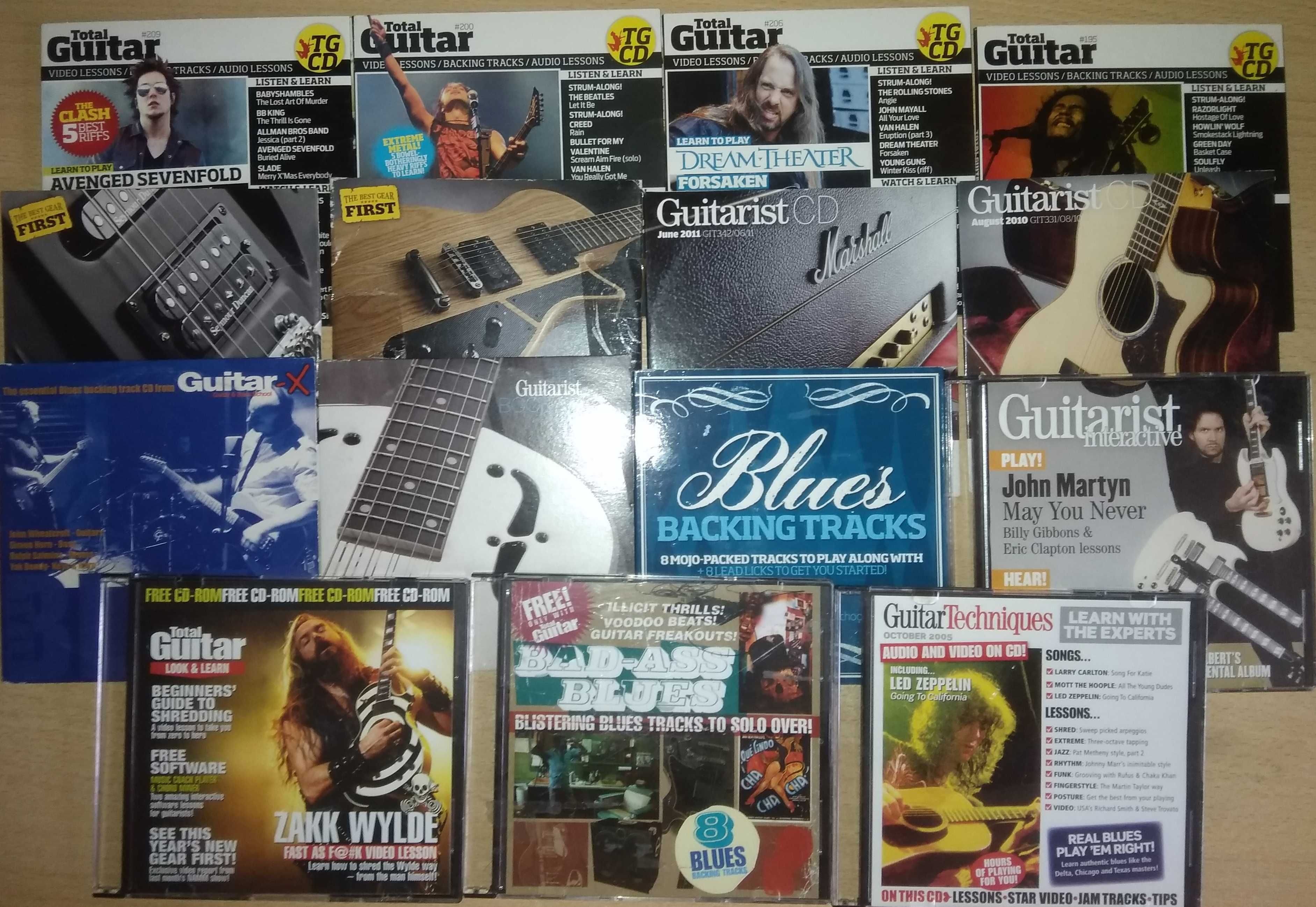Коллекция дисков лучшей гитарной рок музыки