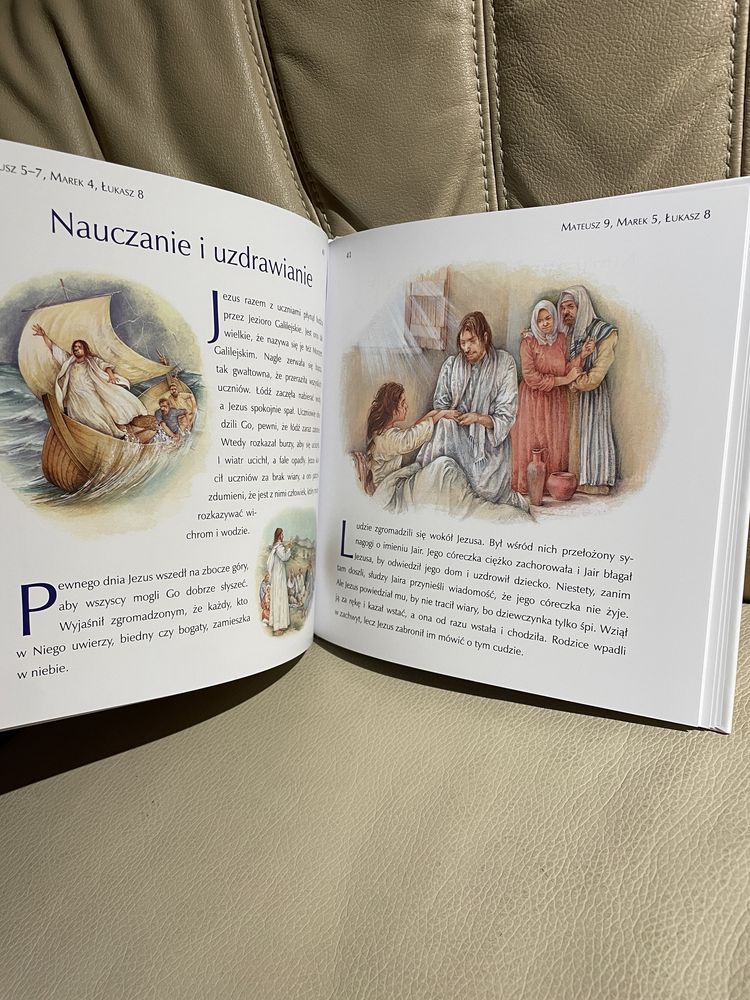 książka Biblia dla dzieci historie ze starego i nowego testamentu