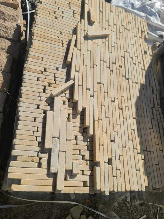 Остатки  природного облицовочного камня. Недорого