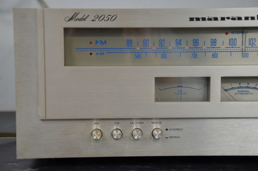 Tuner radiowy analogowy Marantz MODEL 2050 srebrny okazja Japan
