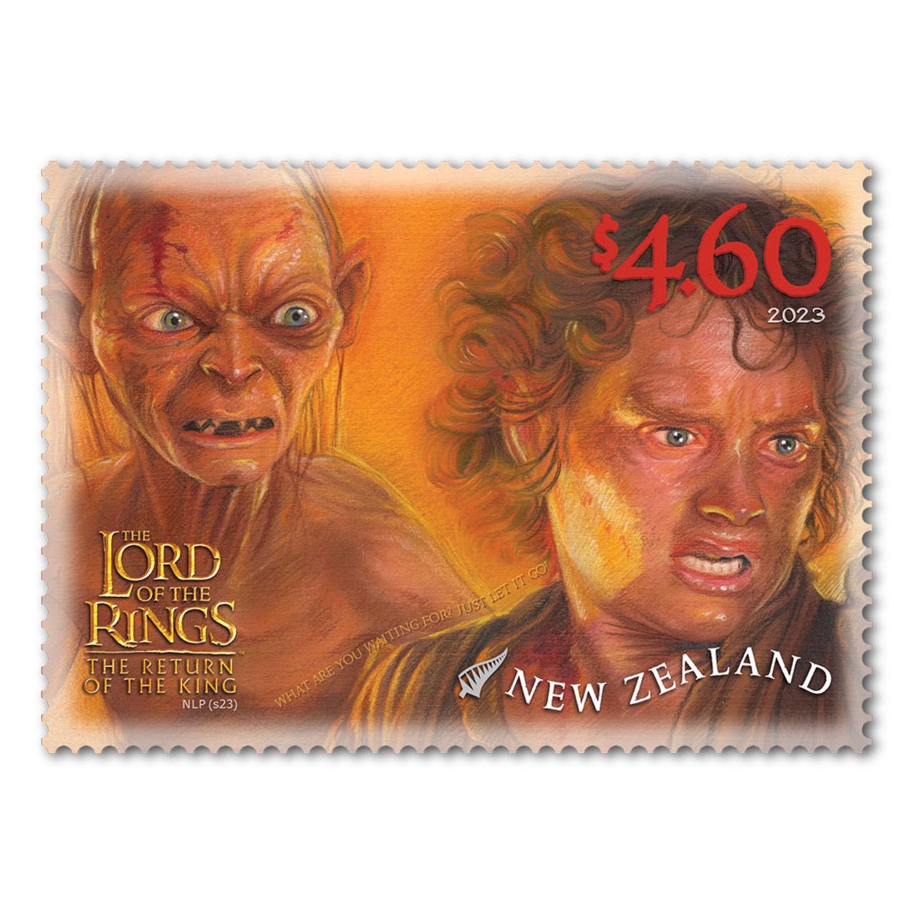 Nowa Zelandia 2023 Znaczki Pocztowe Władca Pierścieni Powrót Króla 20t