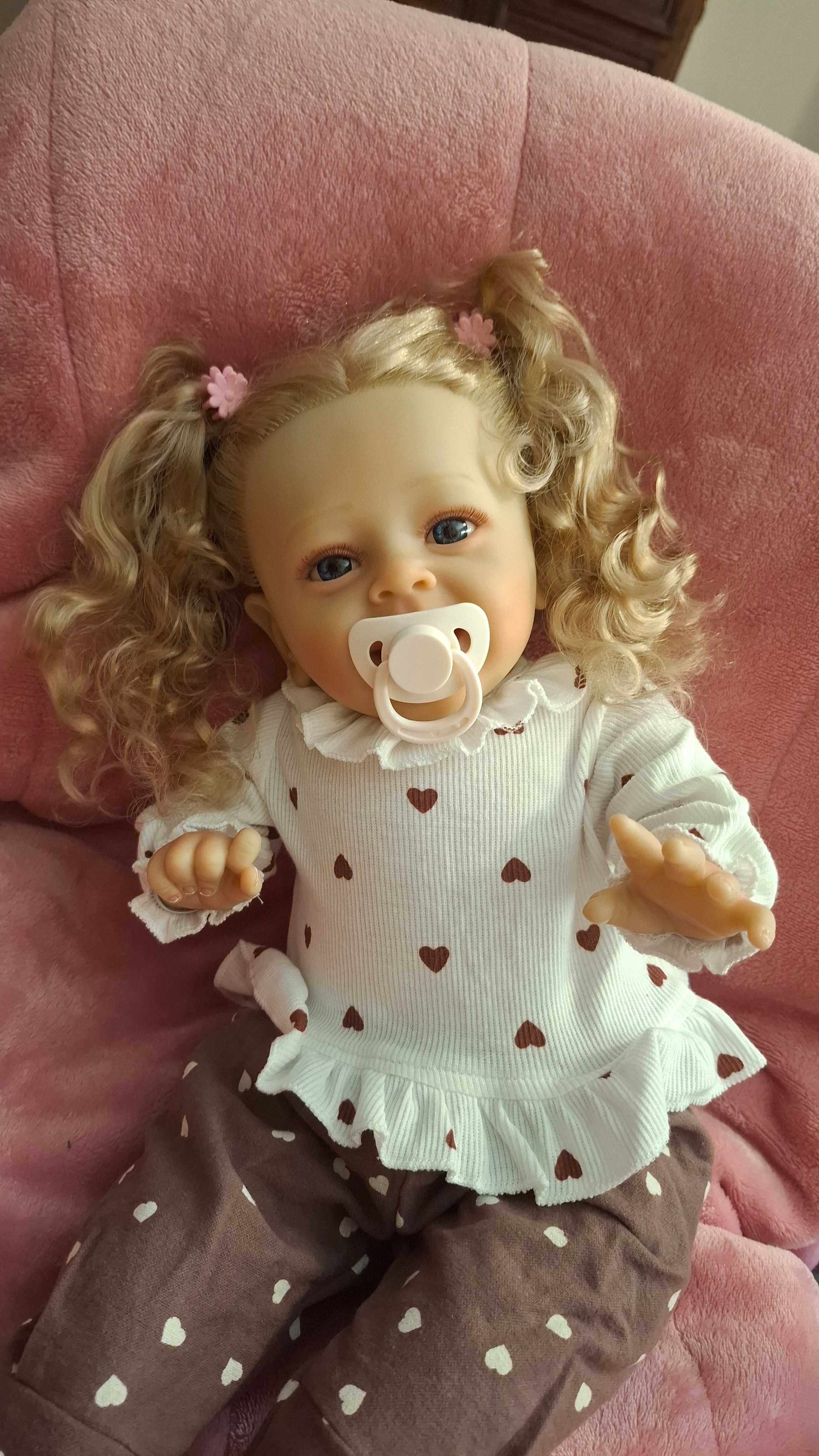 Boneca reborn 55cm. (Artigo novo)