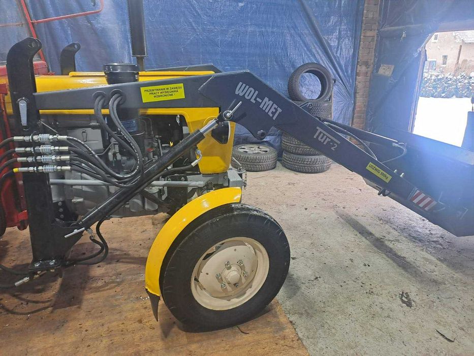 C360 2-sekcyjny C 330 WOL-MET tur łyżka widły ładowacz czołowy Dowóz