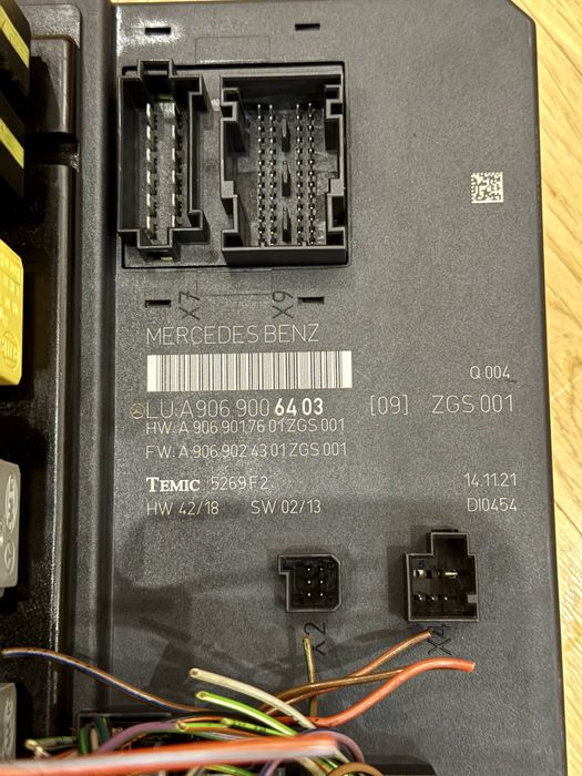 Блок комфорту SAM Sprinter W906 Рестайл / Ксенон / A9069006403