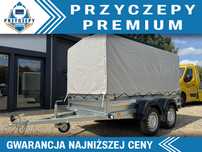 Przyczepa ZASŁAW 265T + Stelaż i plandeka H1000 LED Najtaniej Śląsk