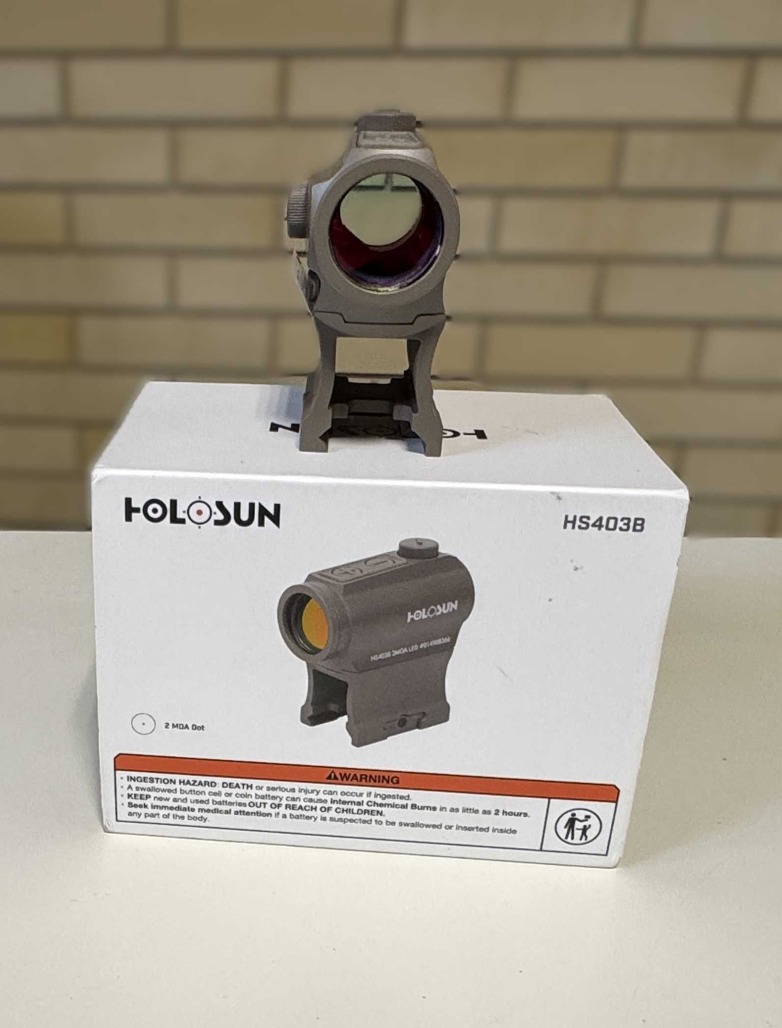 Прицел HOLOSUN HS403B Койот Новый из США Коллиматор