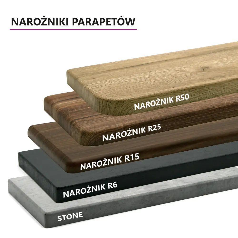 Parapety wewnetrzne Mdf