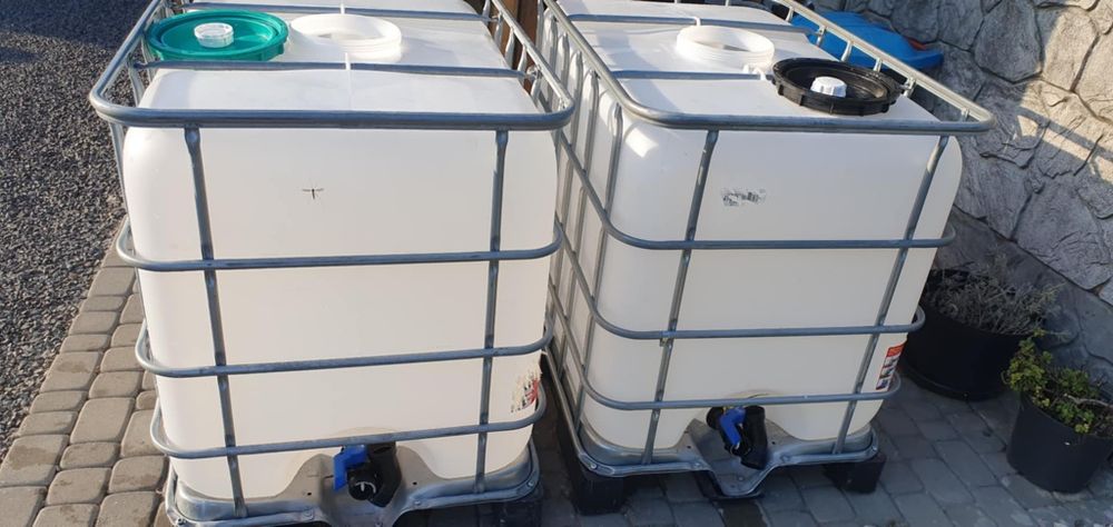 ZBIORNIK 600L Mauser IBC Mauzer Beczka Bania do paliwa RSM