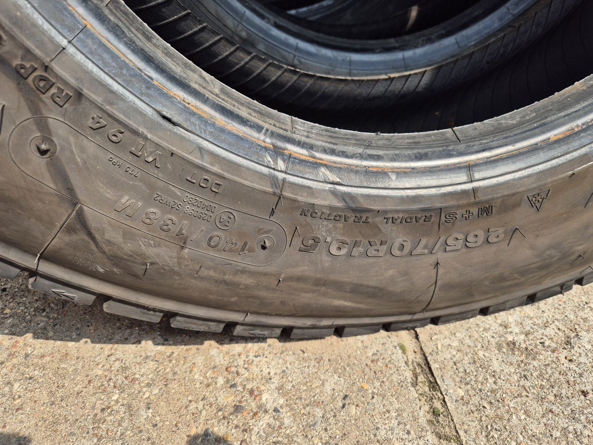 Opony 265/70r19.5