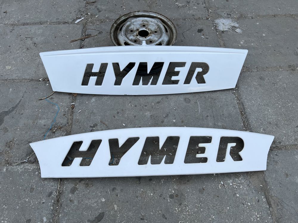 Hymer stary / nowy - przód / front / błotnik / gril / atrapa / maska