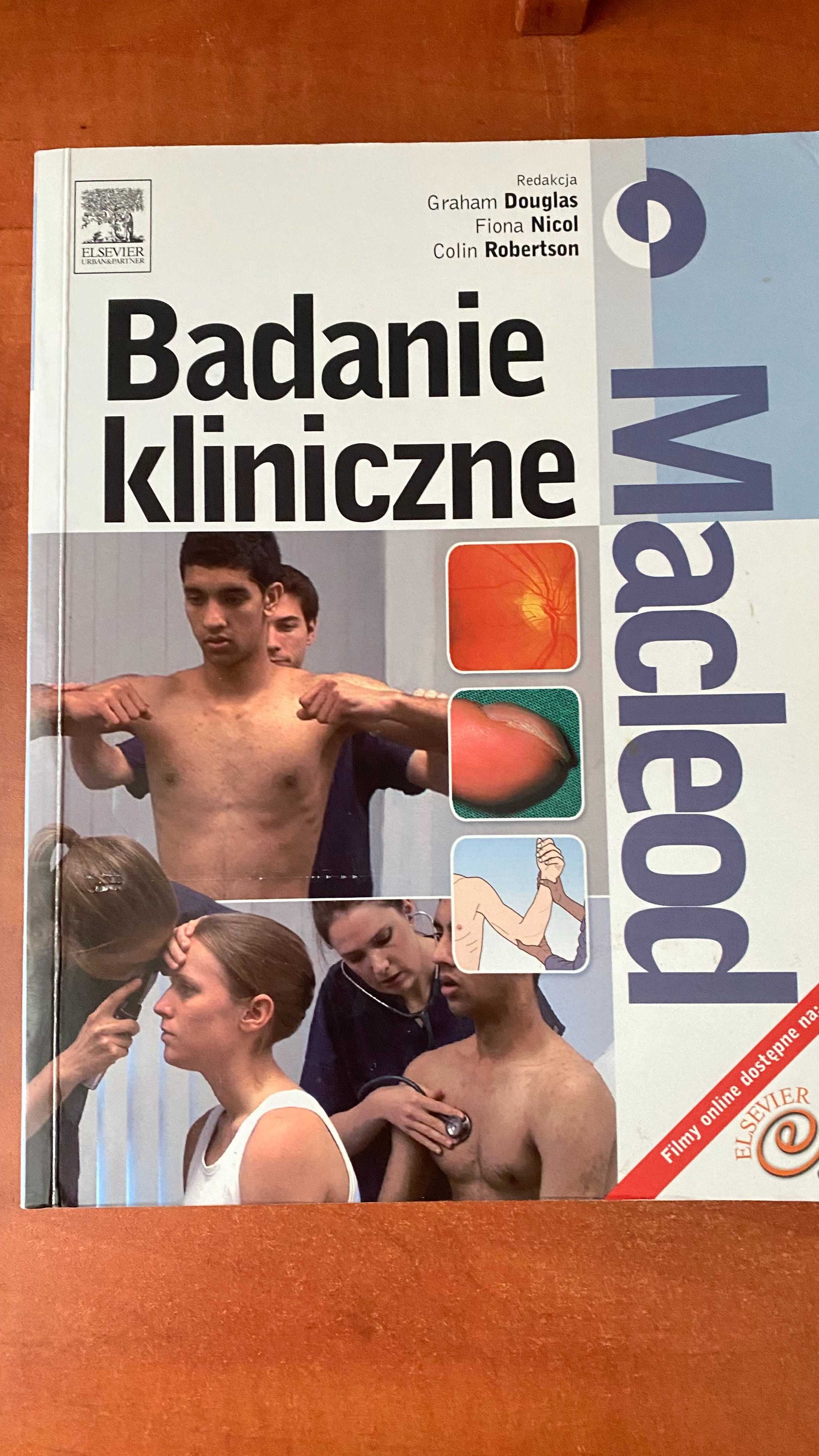 wybór książek medycznych