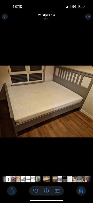 Łóżko Ikea Hemnes