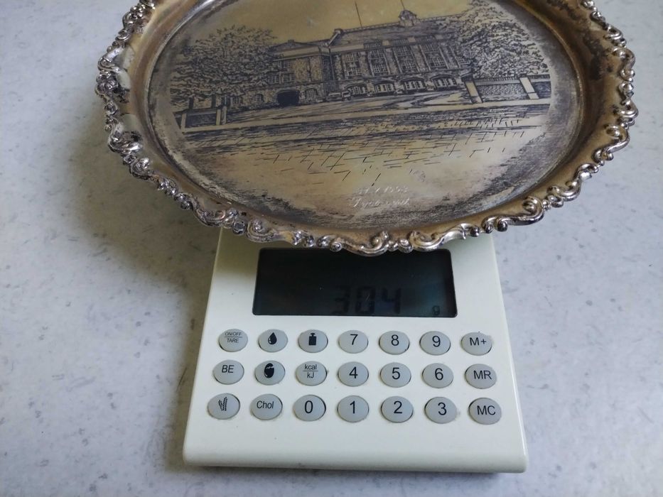 Срібні тарілки 830 проби