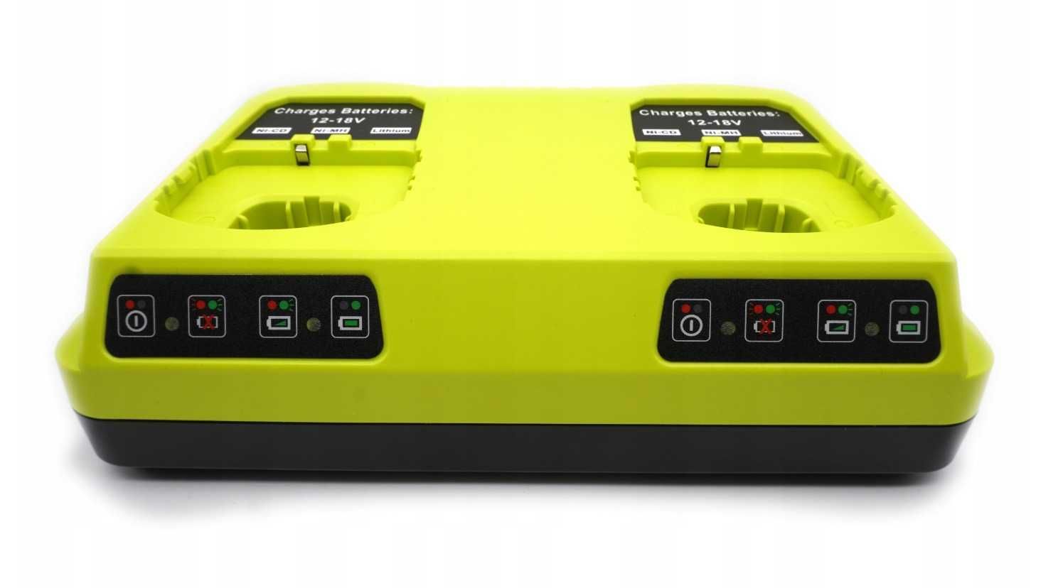 Podwójna ładowarka Ryobi Dual-Port do akumulatora RYOBI 18V ONE+