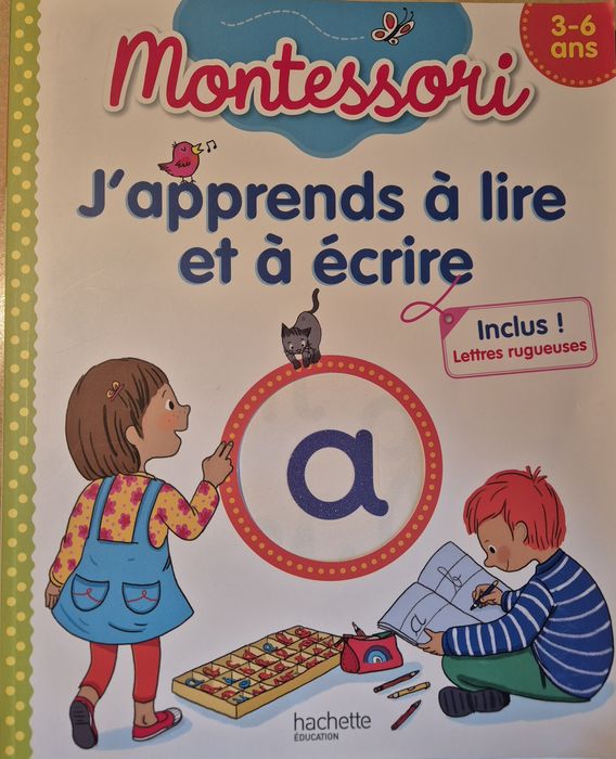 Książka do nauki francuskiego J'apprends a lire et a ecriret