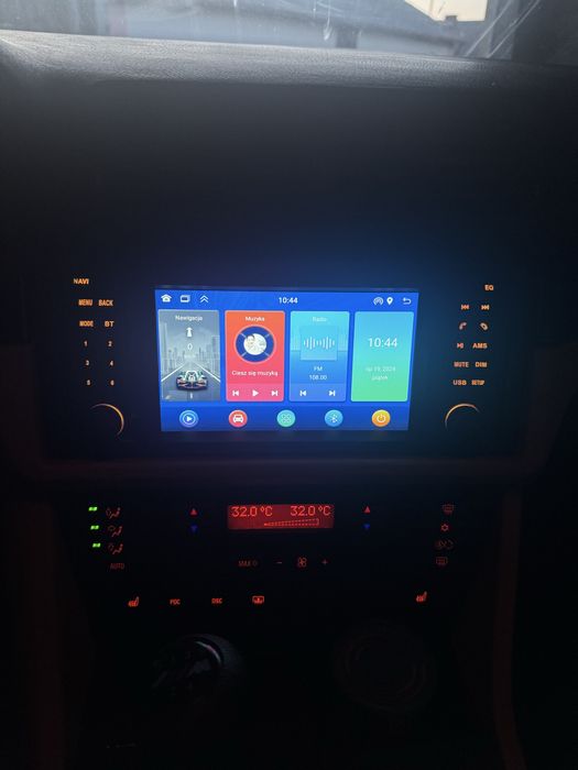 Radio 2din 7" BMW E39/X5 android auto/car play 2gb/32gb