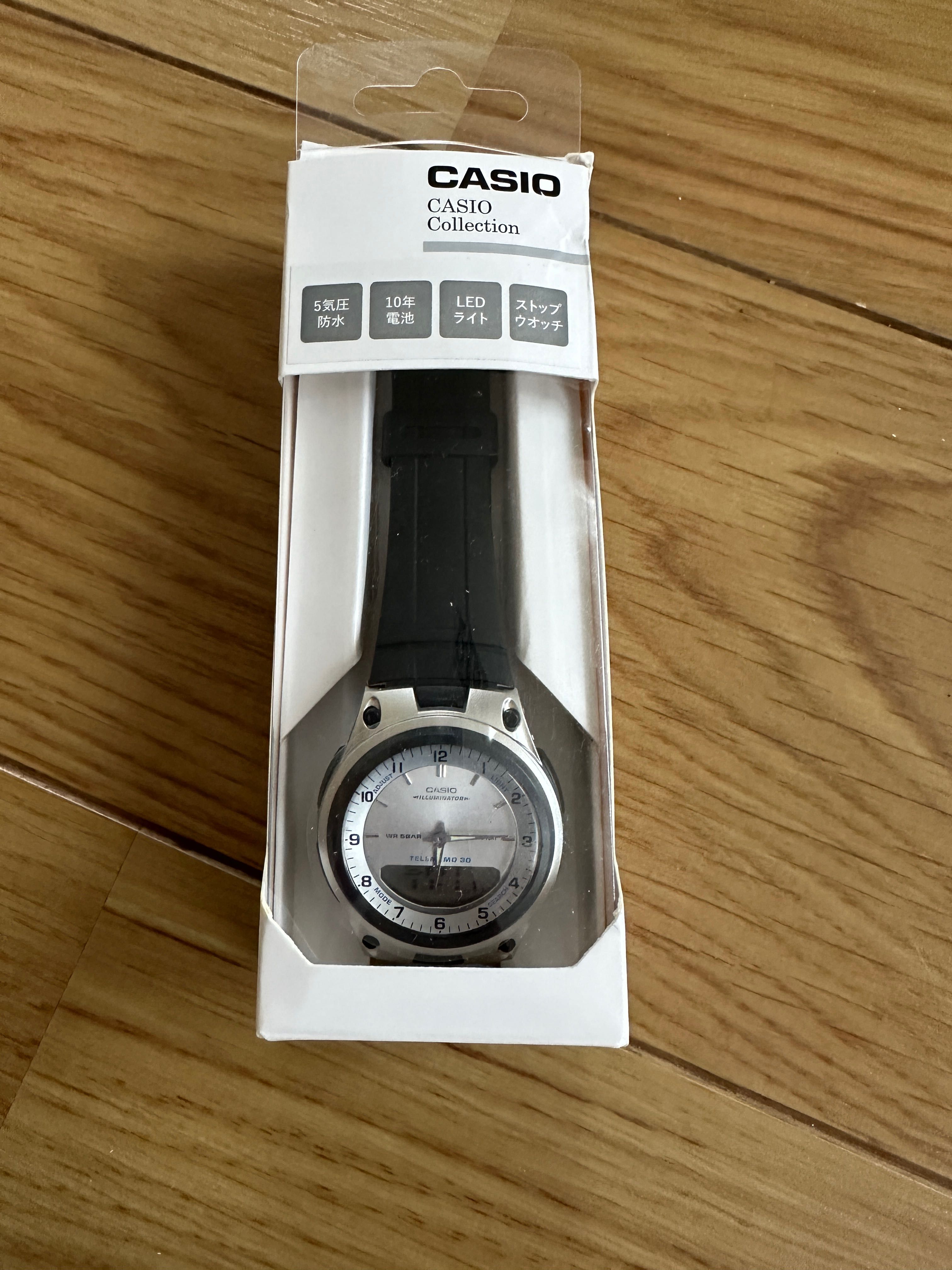 Новий оригінальний годинник Casio AW-80-7AJH