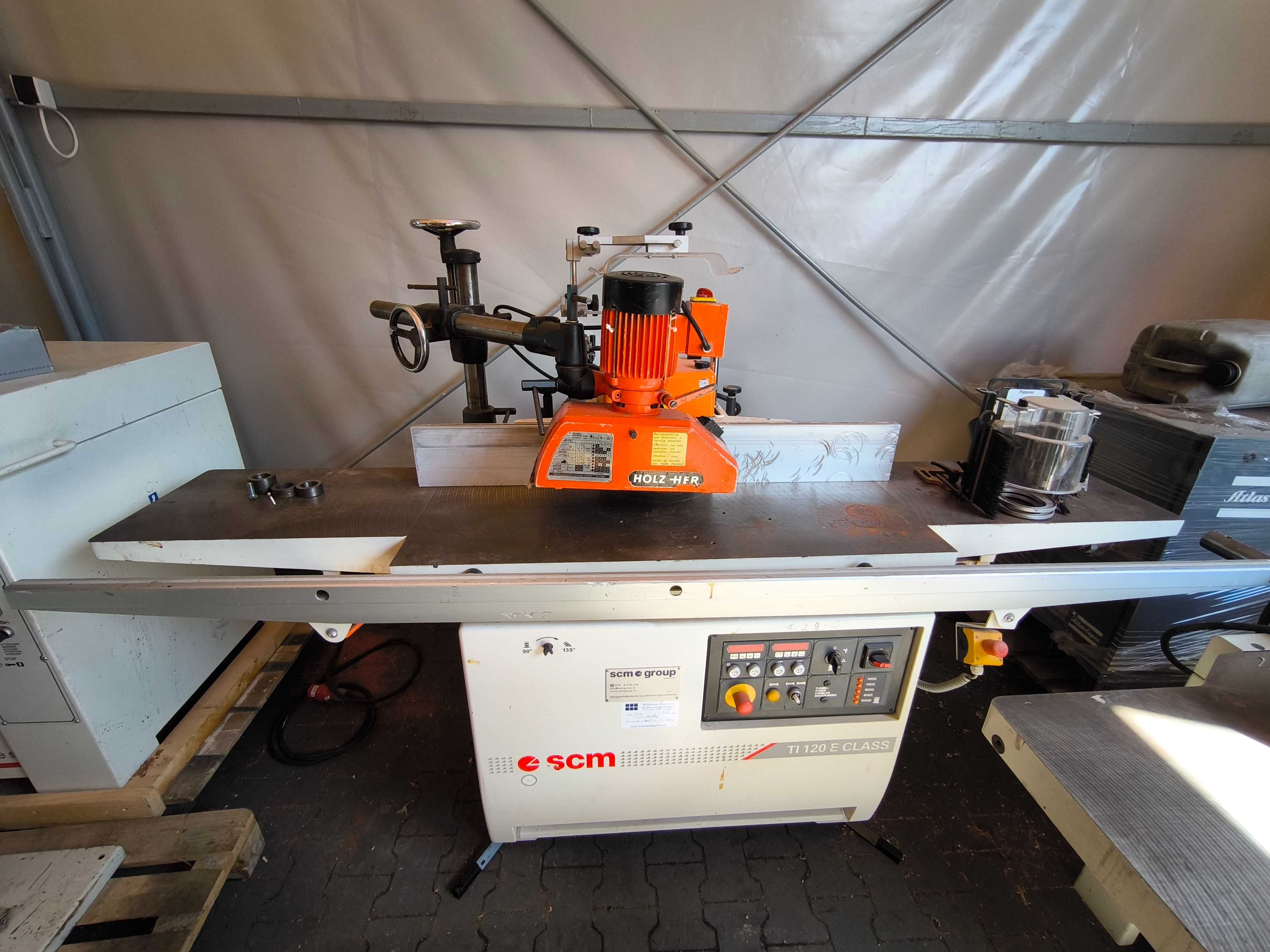 Frezarka dolnowrzecionowa SCM class ti 120e