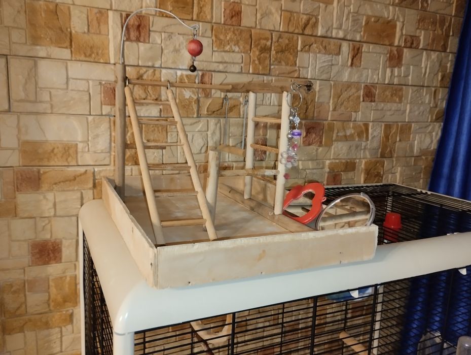 Велика клітка Ferplast Piano 5  для хвилястих папуг та малих птахів