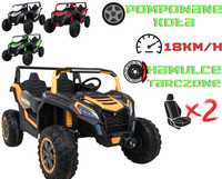 18km/h 24v +Koła pompowane MAx 100KG Auto na akumulator buggy +6lat