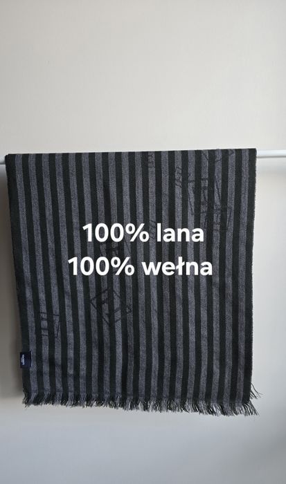 Szalik Hackett London 100% wełna