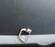 Сережка серебрянная 925 проба с камнями