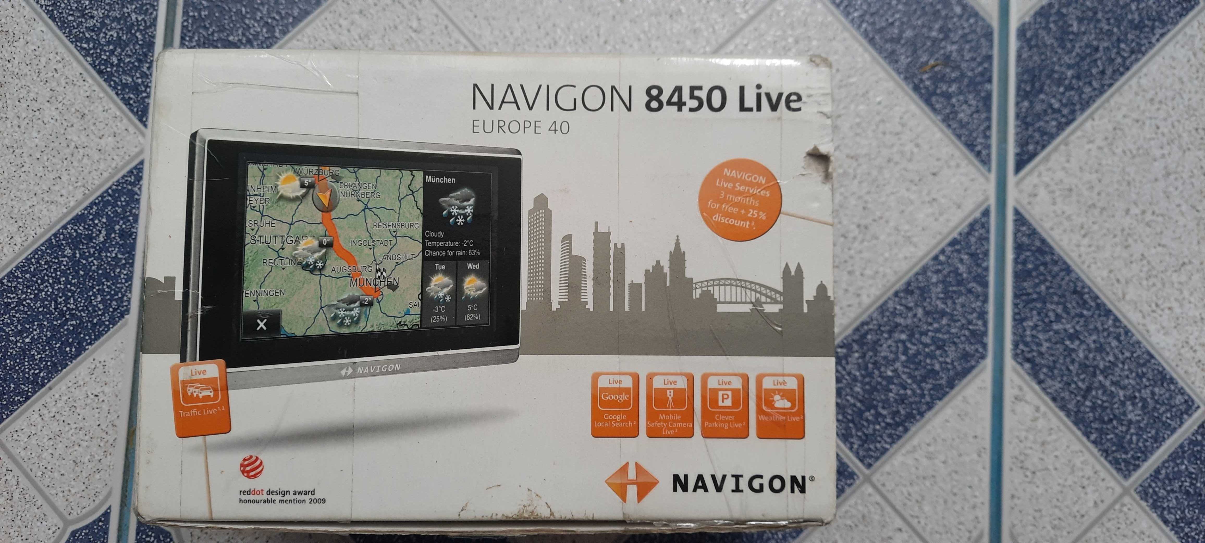 Навігатор Navigon 8450 Live