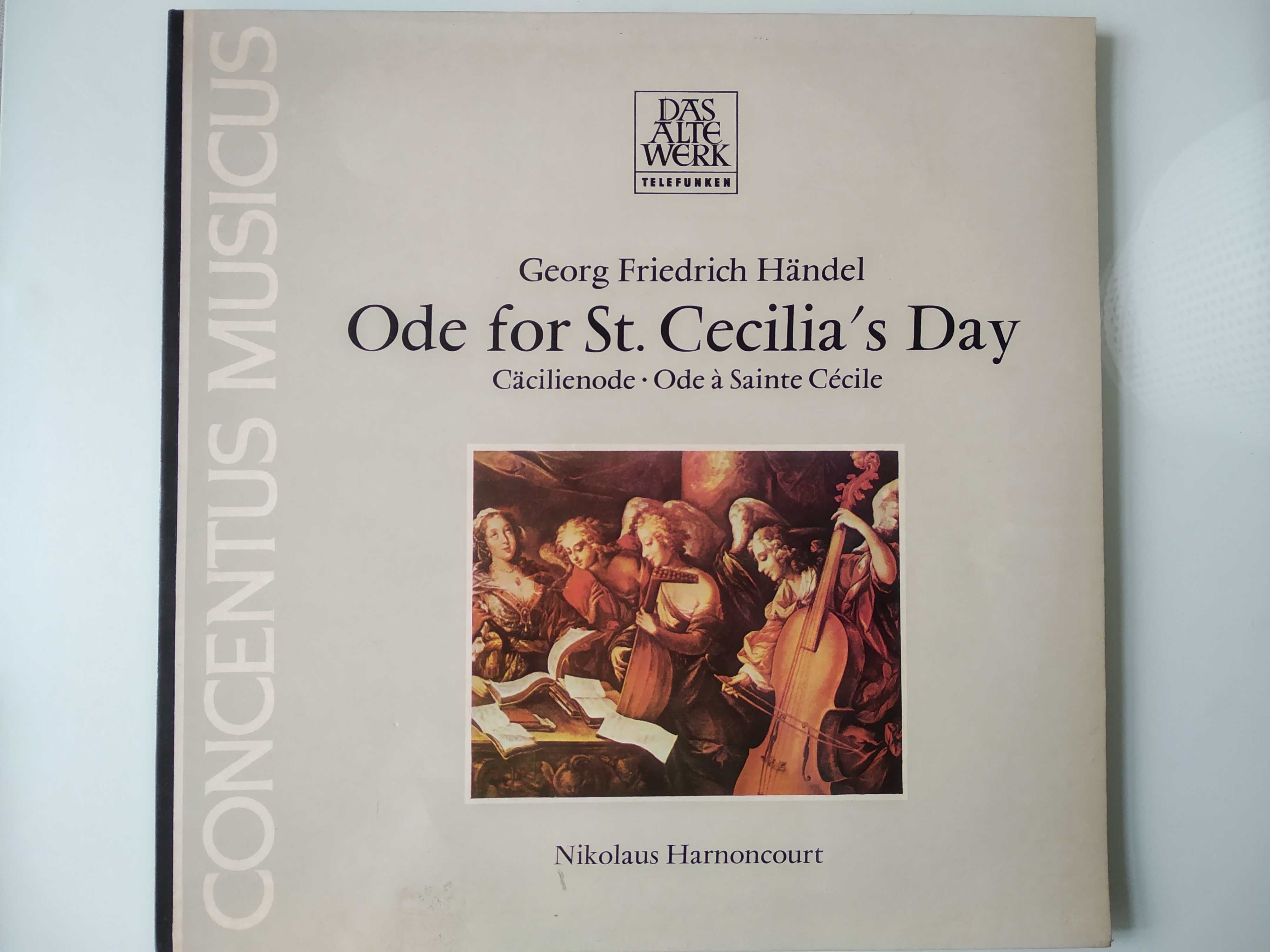 Vinil  Ode For St. Cecilia's Day de Georg Friedrich Händel