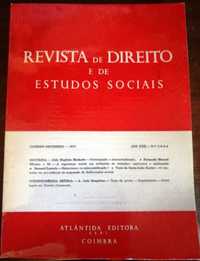 Revista Direito e Estudos Sociais - Ano XXII - 1975