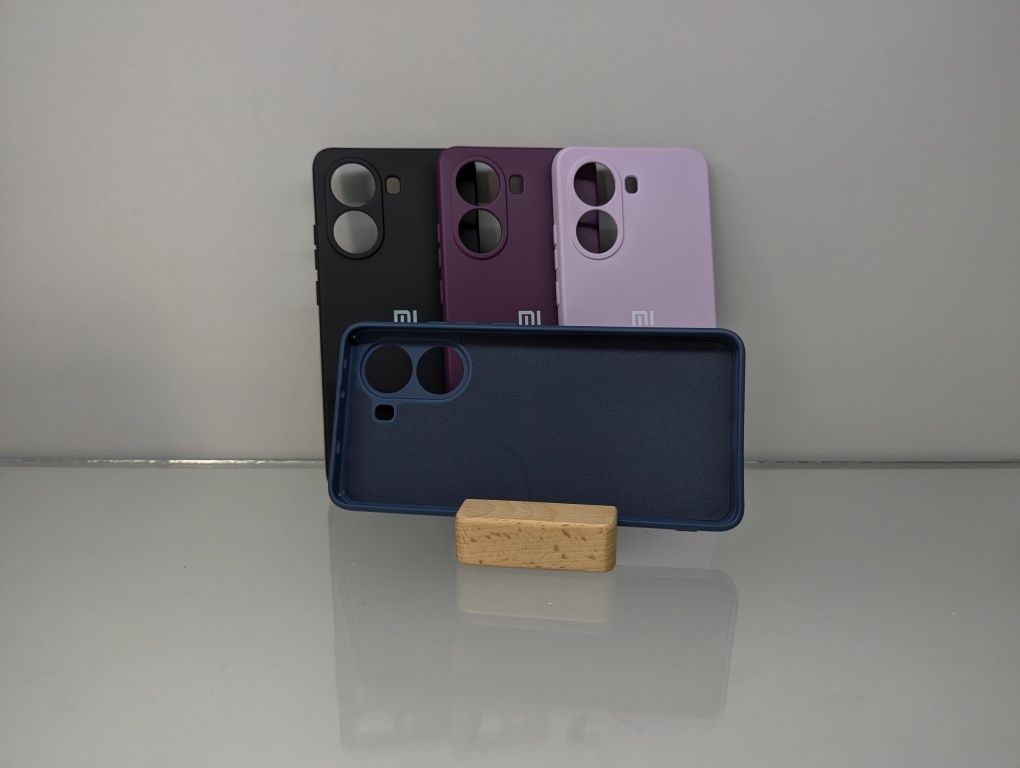 Xiaomi Poco X7 Pro Противоударный чехол софт тач чохол с логотипом