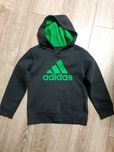 Bluza Adidas szara z kapturem
