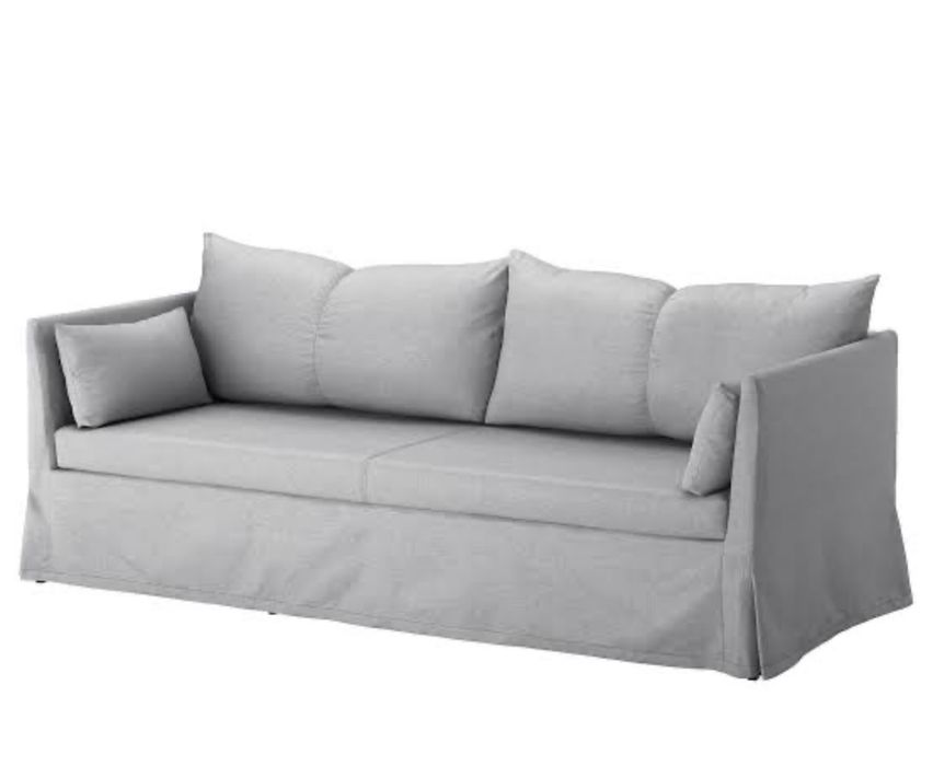 Ikea kanapa sofa ikea bomsund szara rozkladana z funkcja spania