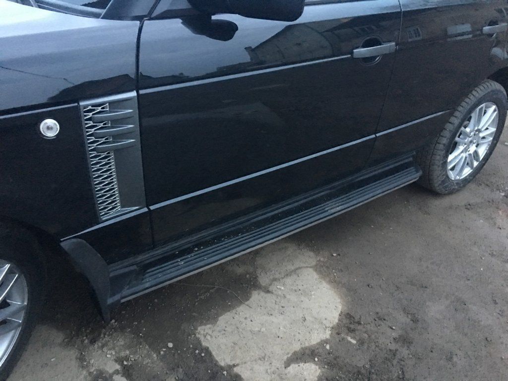 Боковые пороги оригинал для Range Rover III L322 2002-2012 г. Алюминий