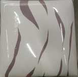 Panel tapicerowany 30x30 zebra 7 szt