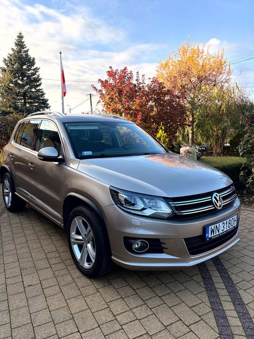 Volkswagen Tiguan pierwszy wł., wersja R-line, DSG 6, serwis ASO 1.4 TFSi