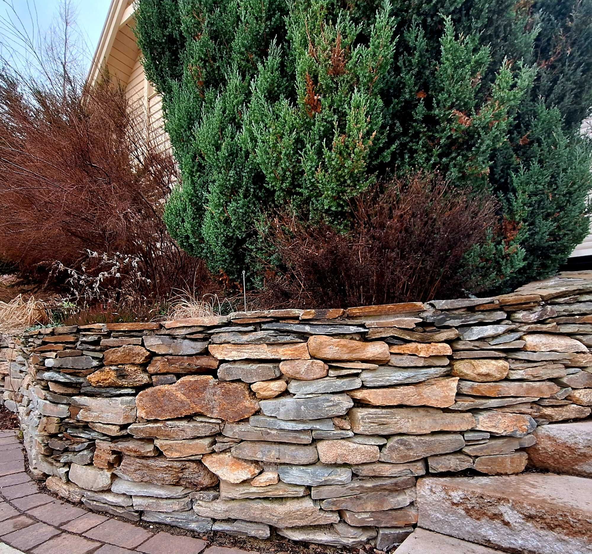 Łupek szarogłaz murowy na murek skalniak do ogrodu kamienie naturalne