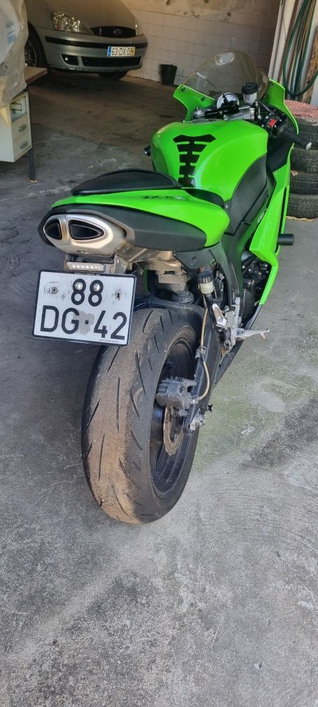 Zx6r com barulho no motor, mas trabalha bem