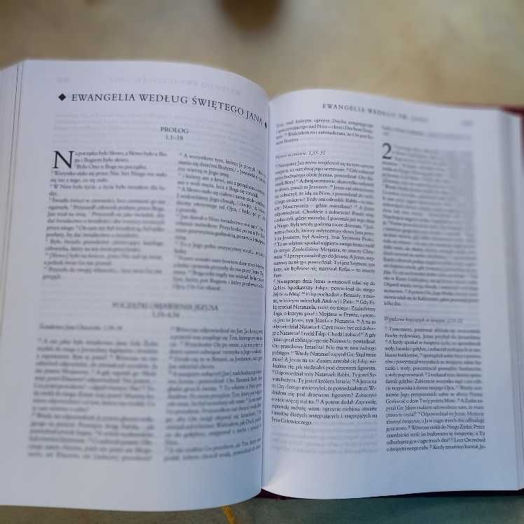 Biblia Rodzinna przekład Kazimierz Romaniuk - wielki format