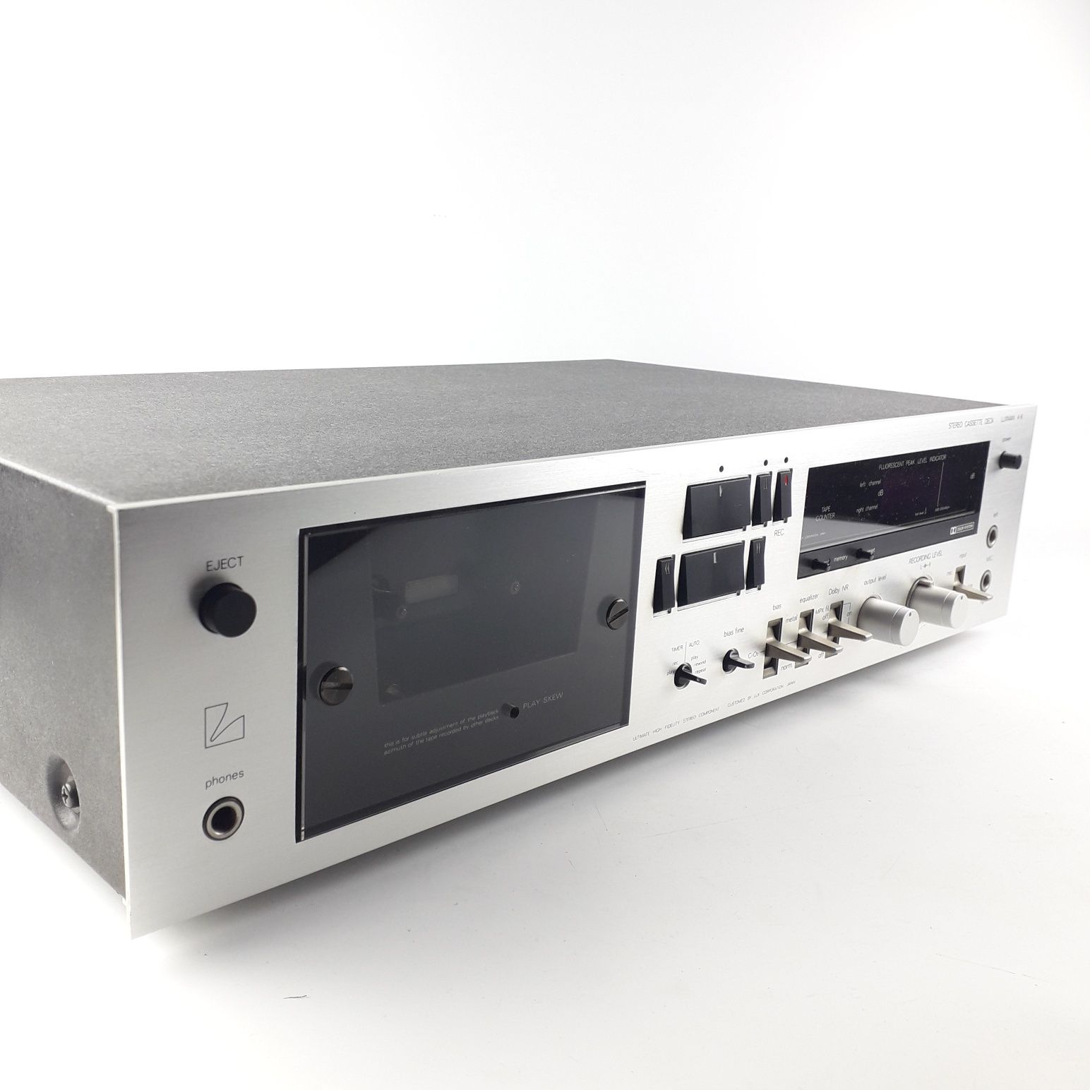 LUXMAN K-8 magnetofon deck kasetowy audio odtwarzacz stereo hi-fi