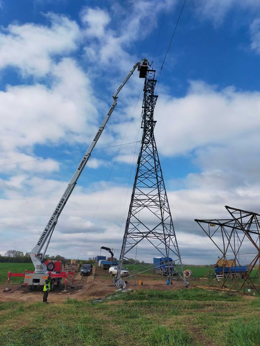 Podnośnik koszowy 45 m 4x4