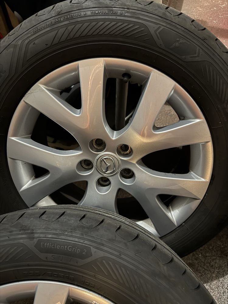 Диски 5 114,3 R18 Mazda CX-7, 5, 7,5J, ЕТ 50, ЦО 67,1 Оригінал
