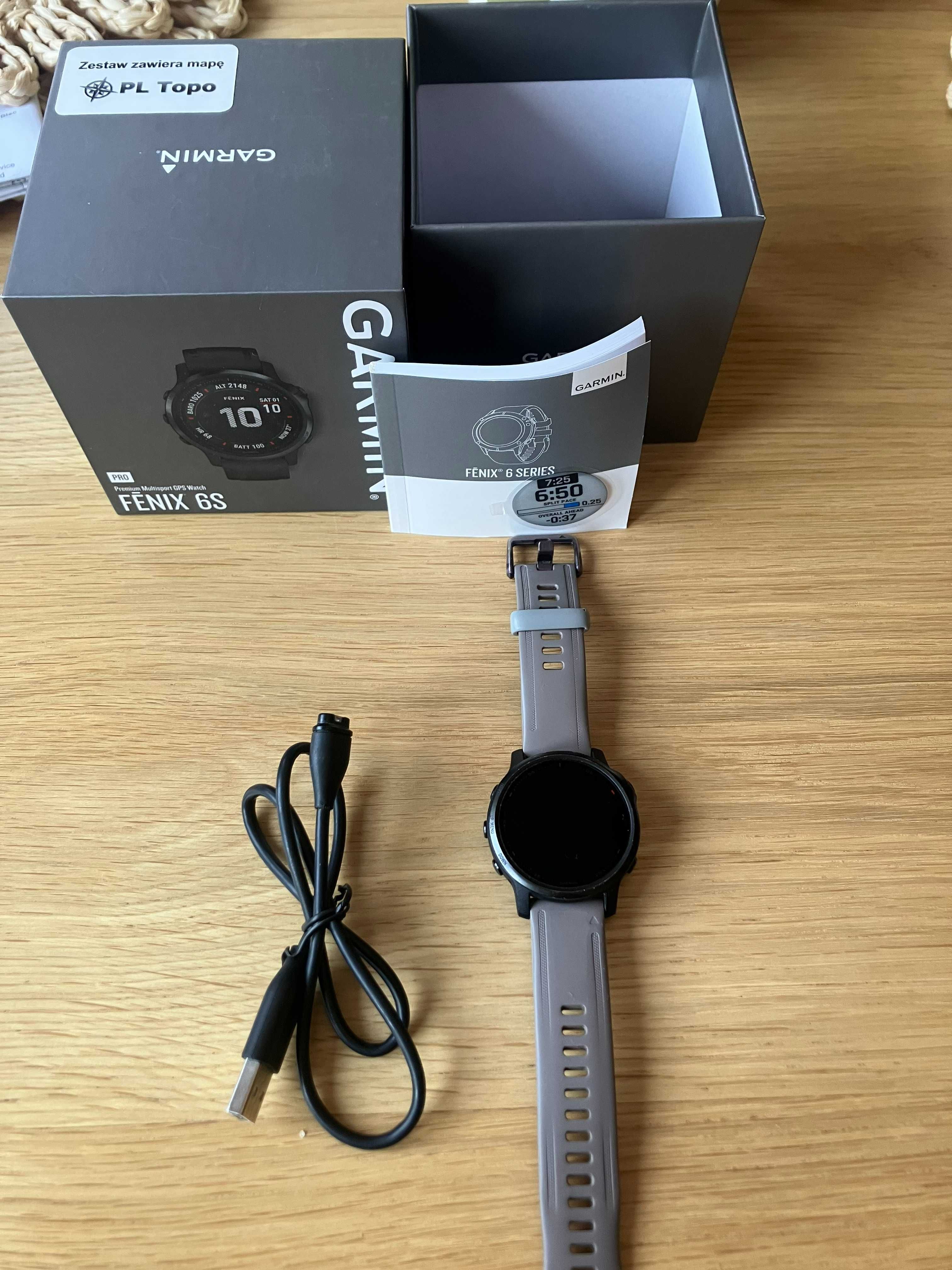 Zegarek Garmin FENIX 6S Pro Premium Multisport GPS Watch