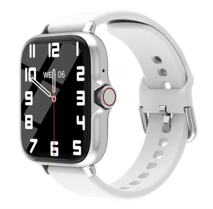 Smartwatch (Relogio Inteligente) Preto/Rosa/Branco (Novo)