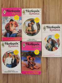 Harlequin książki 5 sztuk