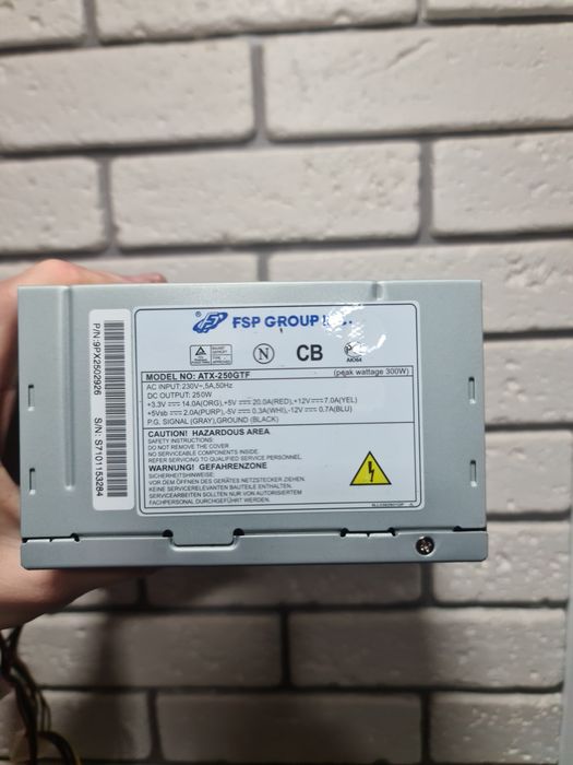 Блок питания FSP GROUP ATX-250GTF